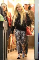 AVRIL LAVIGNE Out Shopping in Los Angeles 04/18/2018