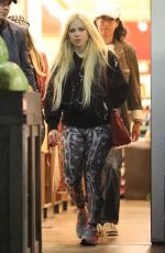 AVRIL LAVIGNE Out Shopping in Los Angeles 04/18/2018