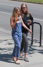 BASKIN and ABBY CHAMPION Out for Lunch in Brentwood 04/25/2018