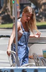 BASKIN and ABBY CHAMPION Out for Lunch in Brentwood 04/25/2018