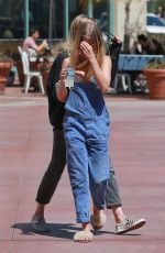BASKIN and ABBY CHAMPION Out for Lunch in Brentwood 04/25/2018