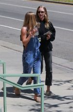 BASKIN and ABBY CHAMPION Out for Lunch in Brentwood 04/25/2018