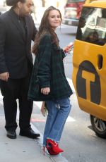 BEA MILLER Leaves Build Series in New York 04/26/2018
