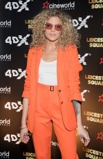 BECCA DUDLEY at Cineworld Leicester Square Relaunch Party in London 04/19/2018
