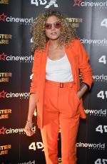 BECCA DUDLEY at Cineworld Leicester Square Relaunch Party in London 04/19/2018