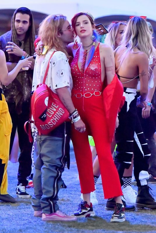 BELLA and DANI THORNE and Mod Sun at Coachella Valley Music & Arts Festival in Palm Springs 04/14/2018