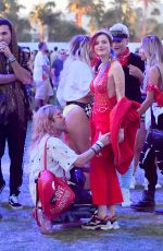 BELLA and DANI THORNE and Mod Sun at Coachella Valley Music & Arts Festival in Palm Springsw 04/14/2018