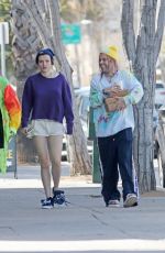 BELLA and DANI THORNE and Mod Sun Leaves Blu Jam Cafe in Los Angeles 04/01/2018