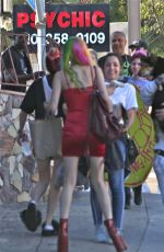 BELLA and DANI THORNE and Mod Sun Promotes Filthy Fangs Record Label in West Hollywood 04/26/2018