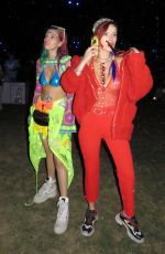 BELLA and DANI THORNE at 2018 Coachella Valley Music and Arts Festival 04/15/2018