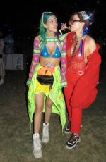 BELLA and DANI THORNE at 2018 Coachella Valley Music and Arts Festival 04/15/2018