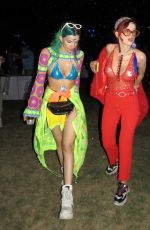 BELLA and DANI THORNE at 2018 Coachella Valley Music and Arts Festival 04/15/2018
