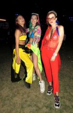 BELLA and DANI THORNE at 2018 Coachella Valley Music and Arts Festival 04/15/2018