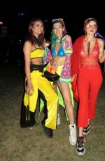 BELLA and DANI THORNE at 2018 Coachella Valley Music and Arts Festival 04/15/2018