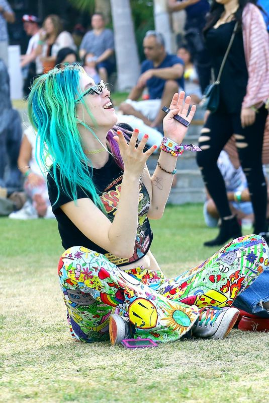 BELLA and DANI THORNE at Coachella in Indio 04/24/2018