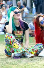 BELLA and DANI THORNE at Coachella in Indio 04/24/2018