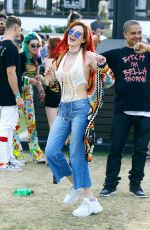 BELLA and DANI THORNE at Coachella in Indio 04/24/2018