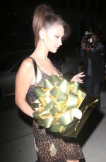 BELLA HADID Arrives at Gigi