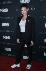 BELLA HADID at Being Serena. Her Story. Her Words Premiere in New York 04/25/2018