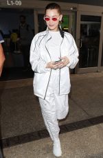 BELLA HADID at LAX Airport in Los Angeles 04/12/2018