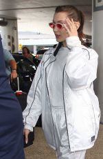 BELLA HADID at LAX Airport in Los Angeles 04/12/2018