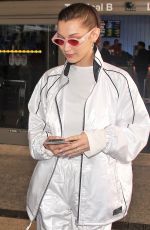 BELLA HADID at LAX Airport in Los Angeles 04/12/2018