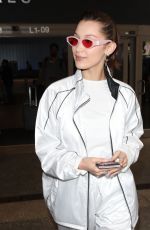 BELLA HADID at LAX Airport in Los Angeles 04/12/2018