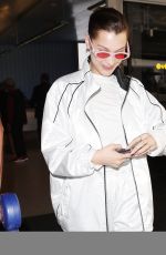 BELLA HADID at LAX Airport in Los Angeles 04/12/2018