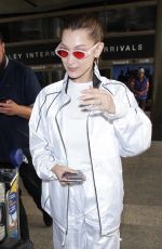 BELLA HADID at LAX Airport in Los Angeles 04/12/2018