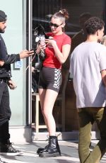 BELLA HADID Out and About in Los Angeles 04/19/2018