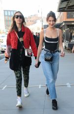 BELLA HADID Out in New York 04/22/2018