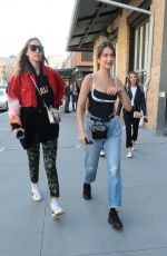 BELLA HADID Out in New York 04/22/2018