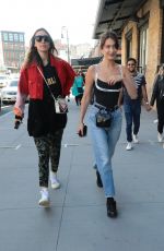 BELLA HADID Out in New York 04/22/2018