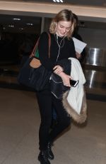 BELLA HEATHCOTE at Los Angeles International Airport 04/20/2018