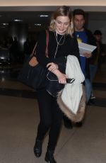 BELLA HEATHCOTE at Los Angeles International Airport 04/20/2018