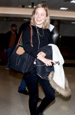 BELLA HEATHCOTE at Los Angeles International Airport 04/20/2018