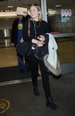 BELLA HEATHCOTE at Los Angeles International Airport 04/20/2018