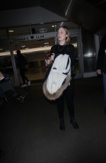 BELLA HEATHCOTE at Los Angeles International Airport 04/20/2018