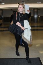 BELLA HEATHCOTE at Los Angeles International Airport 04/20/2018