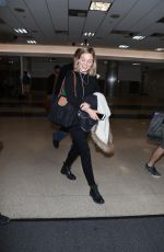 BELLA HEATHCOTE at Los Angeles International Airport 04/20/2018