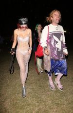 BELLA THORNE and Mod Sun at 2018 Coachella Valley Music and Arts Festival 04/16/2018