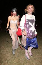 BELLA THORNE and Mod Sun at 2018 Coachella Valley Music and Arts Festival 04/16/2018
