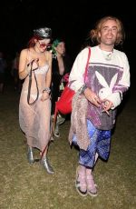 BELLA THORNE and Mod Sun at 2018 Coachella Valley Music and Arts Festival 04/16/2018