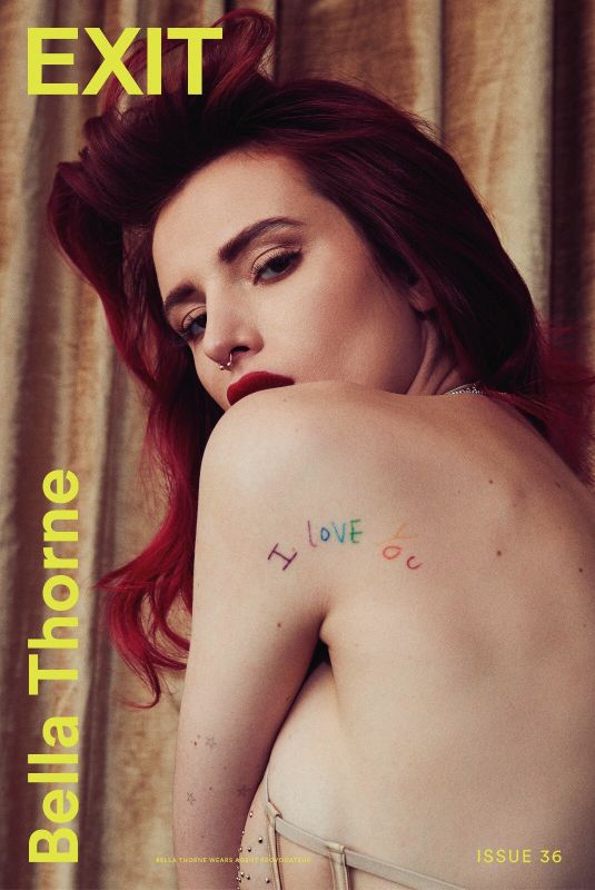 BELLA THORNE on the Cover of Exit Magazine, Issue #36