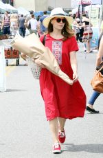 BETHANY JOY LENZ Buys Some Flowers at Farmer