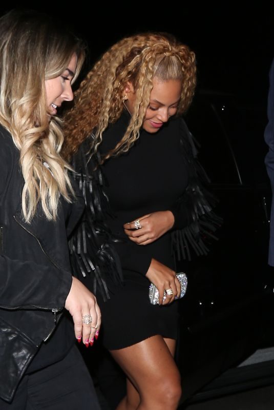 BEYONCE and KELLY ROWLAND at Dundas Traveling Flagship Cocktail Party in Los Angeles 04/24/2018