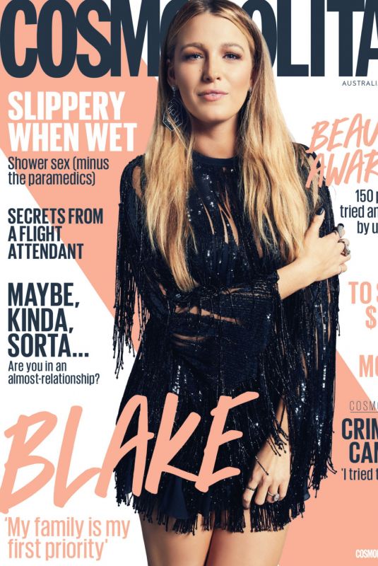 BLAKE LIVELY in Cosmopolitan Magazine, Australia May 2018