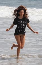 BLANCA BLANCO at a Beach in Malibu 04/11/2018
