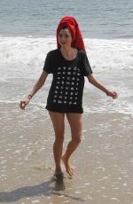BLANCA BLANCO at a Beach in Malibu 04/11/2018