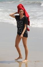 BLANCA BLANCO at a Beach in Malibu 04/11/2018